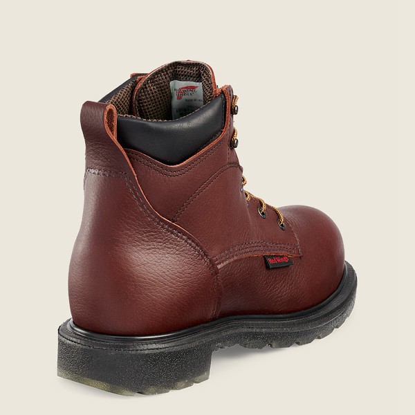 Botas de Seguridad Red Wing Hombre Vino - Supersole® 2.0 - 6-Inch Waterproof Csa Toe - 967-PWVAYI